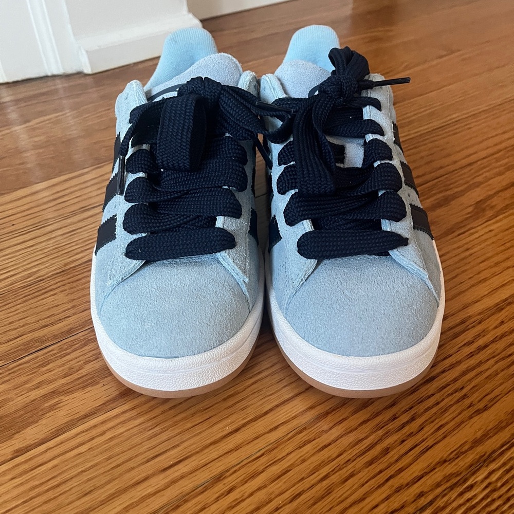 Adidas Campuses 00 in light blue and navy - Picture 4 of 10